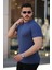 Erkek Ağaç Kabuğu Desenli Kısa Kollu T-Shirt 2