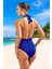 Derin V Yaka Mayo Yaz Koleksiyonu Swimsuit Banyo Kıyafeti Plaj ve Havuz Için Su Sporu 3