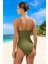 Drape Straplez Mayo Premium Kalite Swimsuit Yaz Koleksiyonu Su Sporu Kıyafeti 3