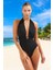 Derin V Yaka Mayo Yaz Koleksiyonu Swimsuit Banyo Kıyafeti Plaj ve Havuz Için Su Sporu 1