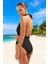 Derin V Yaka Mayo Yaz Koleksiyonu Swimsuit Banyo Kıyafeti Plaj ve Havuz Için Su Sporu 2