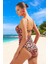 Drape Desenli Mayo Swimsuit Yüzme Mayosu Yaz Koleksiyonu Kıyafeti Premium Kalite 3