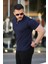 Erkek Yakası Fermuarlı Kısa Kollu T-Shirt 2