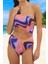 Desenli Tek Omuz Mayokini Hızlı Kuruyan Yaz Koleksiyonu Klora Dayanıklı Ergonomik Kesim 2