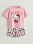 Yeni Sezon Bisiklet Yaka Hello Kitty Baskili Kiz Cocuk Sortlu Pijama Takimi - S5O449Z4 1