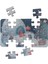 6 Adet 24 Parça 12,5 x 21 cm Eğitici ve Öğretici Ahşap Çocuk Puzzle & Yapboz Oyuncak Çerçevesiz 8