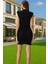 Kadın Mini Boy Vücuda Oturan Örme Elbise Polyester Karışımlı Yazlık Kaliteli Işçilik Özel Tasarım 3