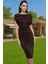 Parıltılı Örme Abiye Elbise Bodycon Kalıp Polyester Karışımlı Yazlık Uzun Ömürlü Seçkin Malzeme 1