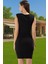 Şık Mini Bodycon Abiye Elbise Taş Detaylı Polyester Yazlık Profesyonel Görünüm Premium Kalite 3