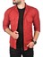 Slim Fit Dar Kesim Spor Gömlek Likralı Pamuklu Kot Gömlek 2300419 1