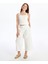 Yeni Sezon Kare Yaka Cicekli Kiz Cocuk Crop Bluz - S5P483Z4 2