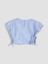Yeni Sezon Bisiklet Yaka Kiz Cocuk Crop Bluz - S5P481Z4 4