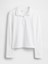 Kız Çocuk Beyaz Uniform Polo T-Shirt 4