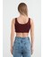 Basic Fitilli Modal Crop Büstiyer 4