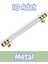 Çizgili Nesli Alüminyum Metal Lüks Modern Mobilya Çekmece Mutfak Dolabı Kulpu Beyaz-Altın 96MM (10 Adet) 1