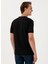 Bisiklet Yaka Siyah Erkek T-Shirt Exc-Melenas 5