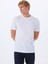Bisiklet Yaka Beyaz Erkek T-Shirt Tegood 1