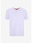 Bisiklet Yaka Beyaz Erkek T-Shirt Tegood 6