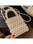 El Yapımı Inci Çanta, Incili Omuz Çantası, Inci Boncuk El Çantası 3
