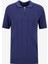 Lacivert Erkek Polo Yaka Basic Jakarlı Kazak F5SM-KZK 2938 1