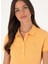 Açık Turuncu Kadın Slim Fit Polo T-Shirt GTP-IY025 2