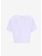 LVGWS5K109YAA-PW - Beyaz Yuvarlak Yaka Normal Düz Kadın T-Shirt 2