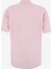 Regular Fit Gömlek Yaka Açık Pembe Erkek Gömlek Rash 8