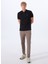 Kahve Erkek Normal Bel Tapered Fit Chino Pantolon Chino-Tapered 1