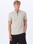 Bej Erkek Polo T-Shirt Passerzip 3