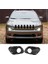 68203220AA 68203221AA Çift Tampon Sis Lambası Sis Sürüş Aydınlatma Koruması Çerçeve Trim L + R Jeep Cherokee 2014-2018 Için (Yurt Dışından) 5