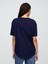 Kadın Lacivert Arch Gap Logo T-Shirt 3