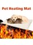 60X45CM Yumuşak Rahat Mat Warmer Malzeme Kediler Köpekler Dayanıklı Su Geçirmez Elektrikli Isıtma Matısı (Yurt Dışından) 1