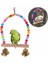 Stil 7 Stili Arap Papağanı Oyuncak Kuş Salıncağı Egzersiz Tırmanma Asma Merdiven Köprü Ahşap Gökkuşağı Evcil Papağan Macaw Hamak Kuş Oyuncak Zil Ile (Yurt Dışından) 2