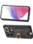 Xiaomi Poco F7 Ultra 5g Retro Deri Telefon Arka Kapağı Kart Yuvaları ve Yüzük Tutucu ile (Yurt Dışından) 4
