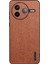 Xiaomi Poco F7 Pro 5g Ahşap Doku Pu Deri Kaplamalı Pc Tpu Telefon Kılıfı (Yurt Dışından) 1