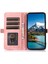 Xiaomi Poco F7 Pro 5g Fermuarlı Cep 9 Kart Yuvası Bilek Kayışlı Pu Deri Telefon Kılıfı (Yurt Dışından) 4