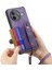 Xiaomi Poco F7 Pro 5g Retro Pu Deri Arka Kapak Kart Tutucu ve Bileklik Ayaklığı ile (Yurt Dışından) 5