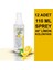 Limon Kolonyası Çanta Cep Tipi Sprey 80° 12'li Ambalaj 110 ml 1