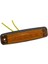 12V-24V PARMAK LAMBA 6-LEDLİ SARI (102*25.6 MM) 1