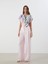 Yeni Sezon Loose Fit Keten Karisimli Kadin Pantolon - S5QY61Z8 1