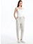 Yeni Sezon Beli Lastikli Cizgili Muslin Kadin Pantolon - S5NI07Z8 1