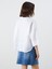 Yeni Sezon Oversize 0 Keten Kadin Gomlek - S5QJ57Z8 4