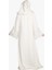 Prenses Beyaz Abaya 6