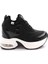 Guja 25Y300-9 Kadın Gizli Dolgulu Yüksek Taban Taşlı Sneaker Spor Ayakkabı 1