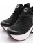 Guja 25Y300-9 Kadın Gizli Dolgulu Yüksek Taban Taşlı Sneaker Spor Ayakkabı 3