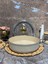 Granit 28 cm Basıktencere-Krem 1