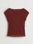 Yeni Sezon Kayik Yaka Dantelli Bluz - S5QR95Z8 5