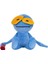 18CM The Blue Guy Mavi Giysiler Peluş Oyuncak Oyunu Çevreleyen Peluş (Yurt Dışından) 4