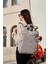 Unisex Suya Dayanıklı Krinkıl Kumaş Çok Gözlü Vizon Laptop Okul ve Sırt Çantası 2