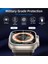 Apple Watch Ultra 49MM Uyumlu Kolay Kurulum Aparatlı Temperli Cam Ekran Koruyucu 4